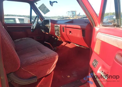 1987 Ford F150 из США, поврежденный, VIN 1FTDF15N4HNB07478